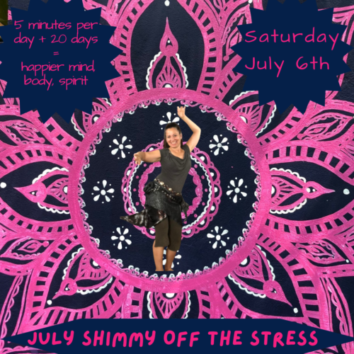 July 2024 Shimmy off the Stress