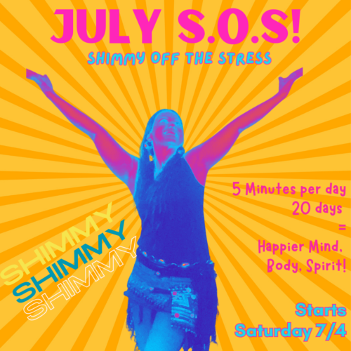July 2026 Shimmy Off the Stress S.O.S.
